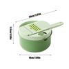 Chopper Vegetable Cutter 16-In-1 Potato Cucumber Slicer Cabbage Chopper For Fruit Potato Cabbage Salad Cheese Onion Vegetable