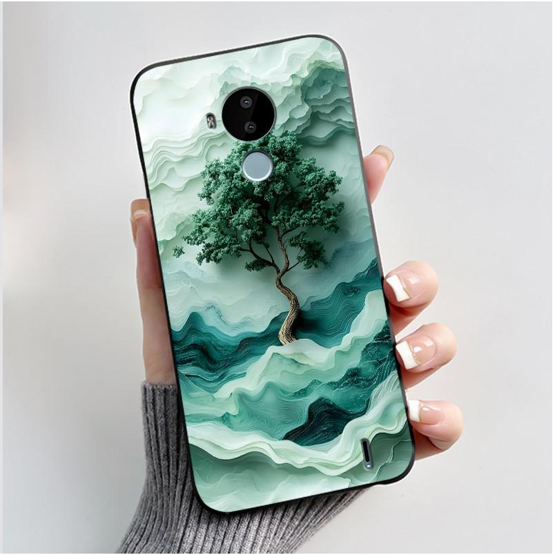 Cute Case For Nokia C30 Capa Coque Printing Shell Protective Cover Soft Silicone Cartoon Phone Casing Fundas