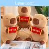 Plush Capybara Adorable Doll Cute Toy Pillow And Decorative Figurine Gift