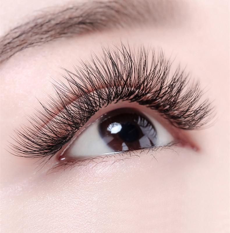 Matt-schwarze Y-förmige Grafting-Falsche Wimpern 0.07 - Weiche, hochwertige YY-Wimpernverlängerungen