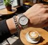Waterproof NK Link Bracelet Stainless Steel Silver Gold Non-tarnish Curb Chain Bangle Hip Hop Punk Jewelry for Men
