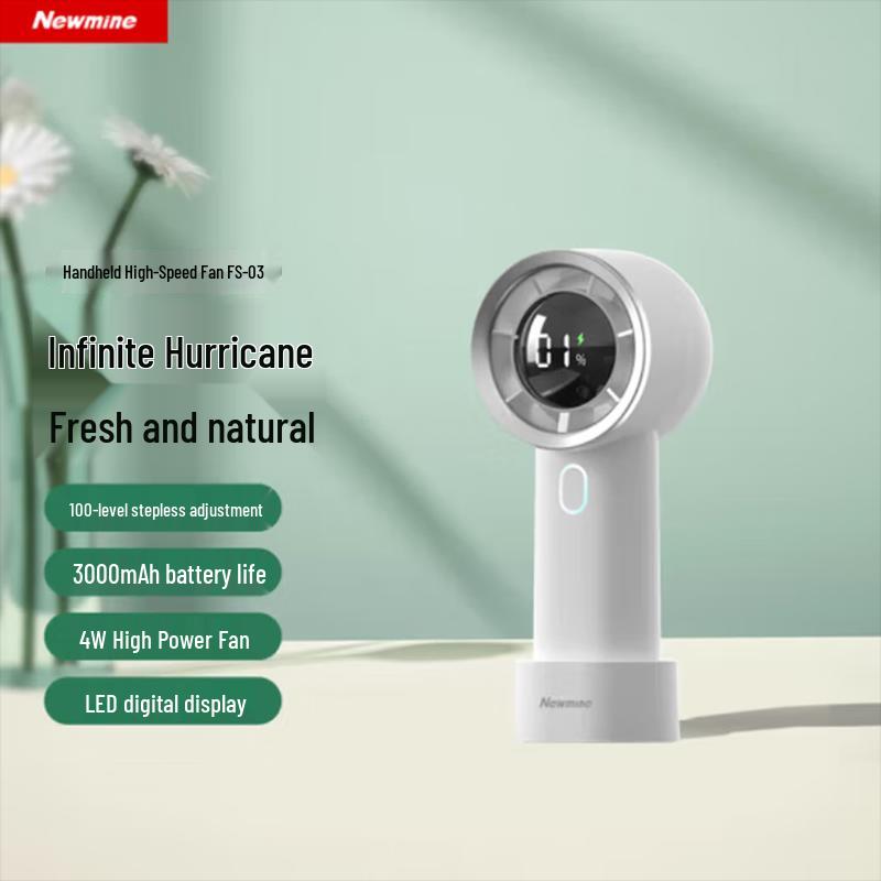 Newman Handheld & Desktop Mini USB Rechargeable Fan