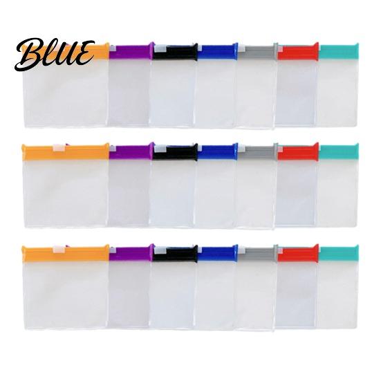 Small Zipper Storage Bag Slide Lock Medicine Bags Compact Travel Pill Pouch Set Accessory Reusable EVA Waterproof Bag for Items Organization