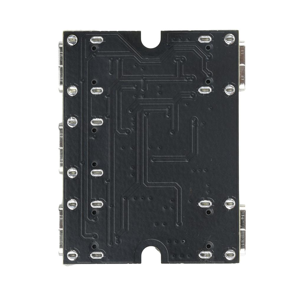 USB-Erweiterungsplatine Hub 1 Eingang 3 Ausgänge Erweiterungsmodul für Raspberry Pi 4/5 Generation USB-HUB 1 zu 3 Stromverteiler Typ-C