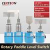 SR80 Rotary Paddle Level Switch Bin Hopper Silo Sensor for Powder Granule Bulk Solid High Temp Screw Mount Indicator