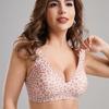 Wow, Customized Bras, Leopard Print Underwear, Women's Popular Seamless Steel Rims, Comfortable Full Cup Bras
