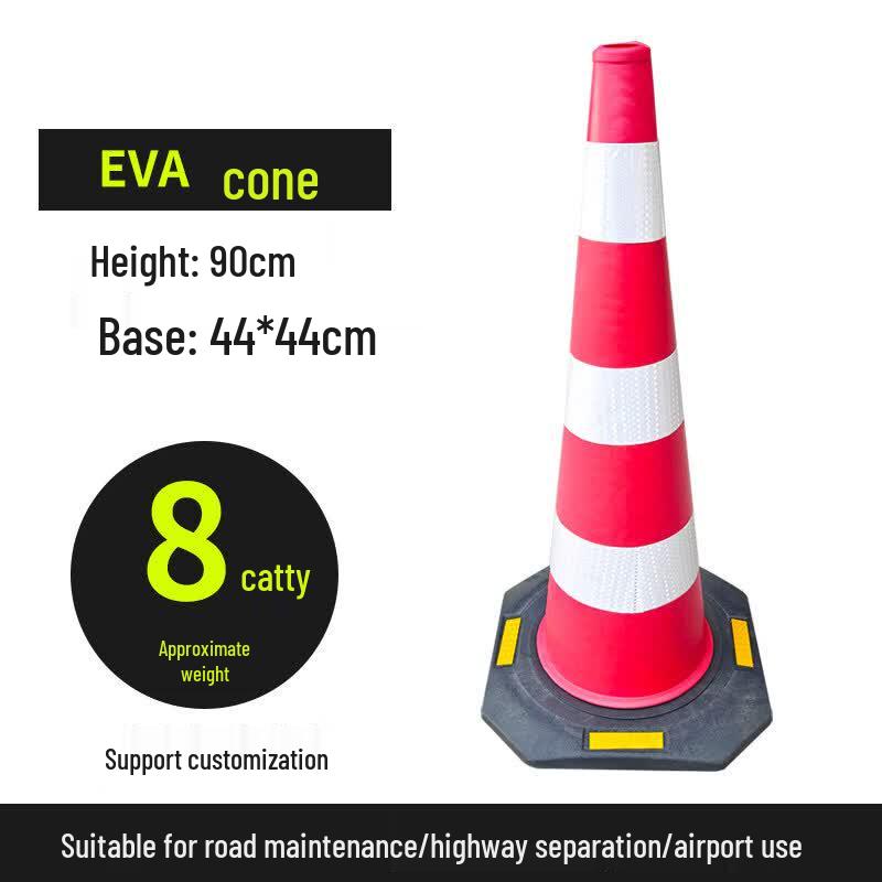 High-Visibility Reflective EVA Traffic Cone