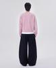 GLW Essential Round Neck Crop Knit Pink