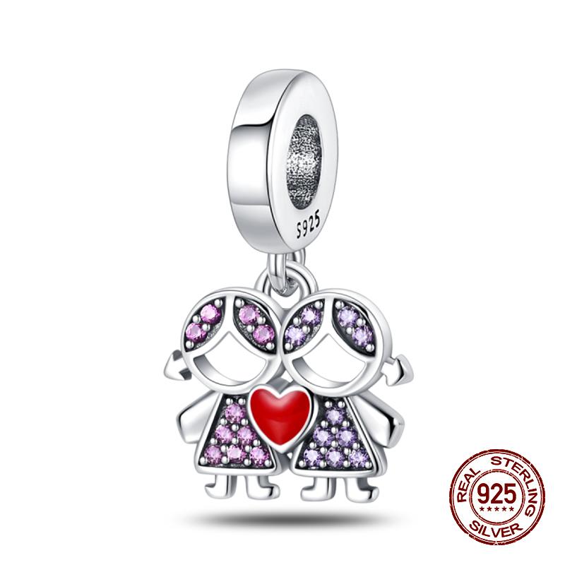 100% Copper Guitar Sax Headphones Musical Instrument Charms Beads Fit Pandachoriginal Bracelets Diy Jewelry