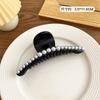 Kshmir New style exaggerated large beads acrylic hair clip large make-up hair styling hairpin female hair pearl hair accessories