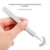 Stainless Steel Curved Comedone Extractor Tweezers for Blackhead and Pimple Removal