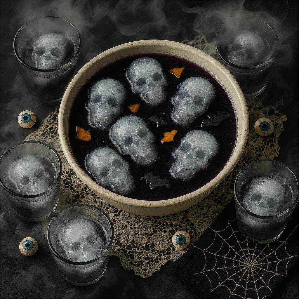 Halloween Molds For Baking Jellies Skeleton Mould 3D Easy Release Reusable Silicone Molds For Candy Chocolate Gummy Halloween