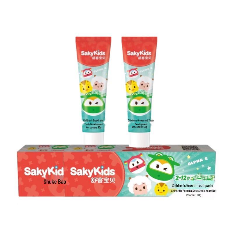 

Детская фторированная зубная паста Shuke