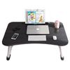 Compact Folding Laptop Table for Dormitory or Bay Window