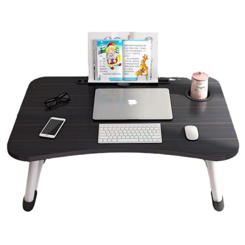 Compact Folding Laptop Table for Dormitory or Bay Window