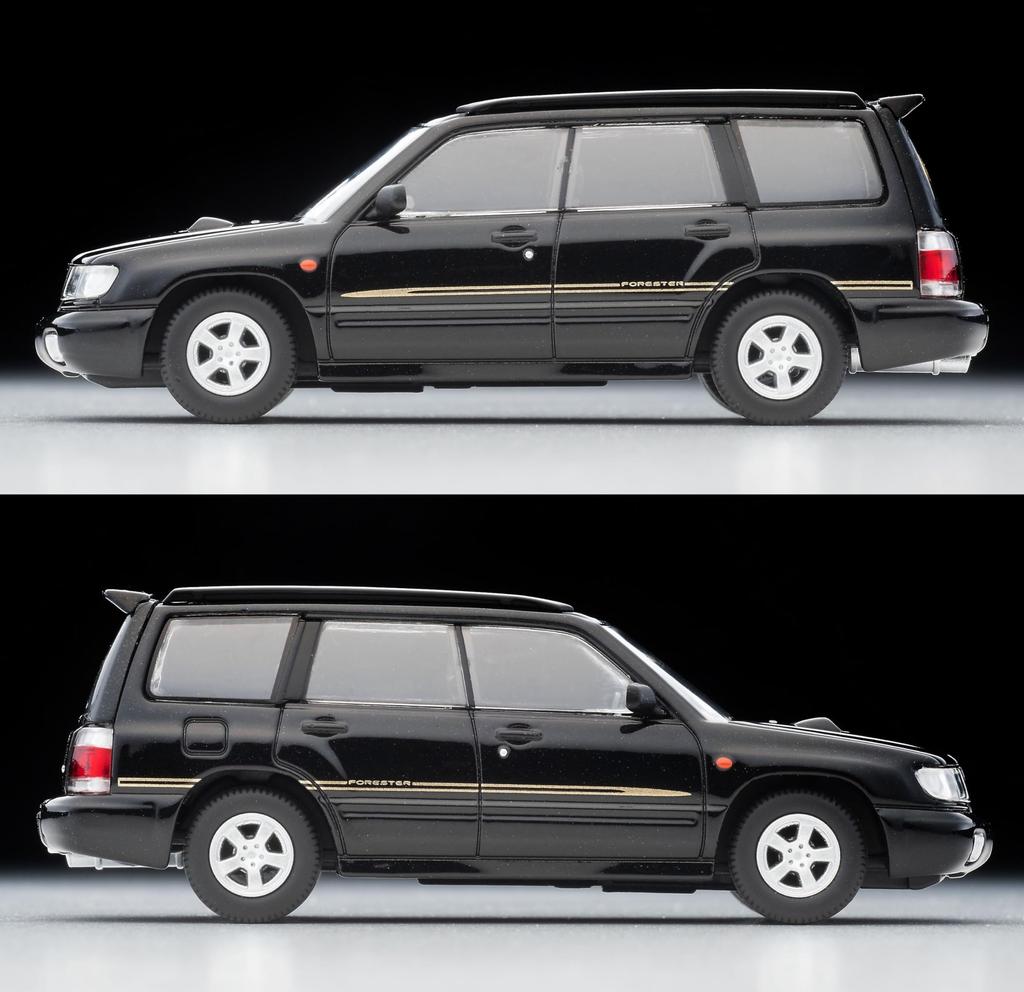 TOMYTEC Tomica Limited Vintage Neo Subaru Forester Black 97letý hotový produkt LV-N327a S/tb