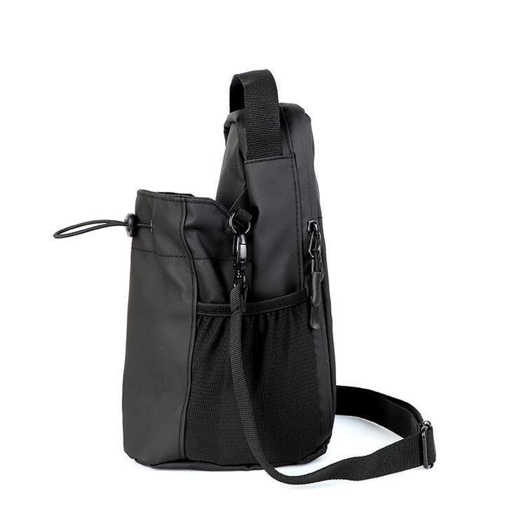 Magnetic Crossbody Gym Bag for Outdoor Sports with Water Bottle and Phone Storage