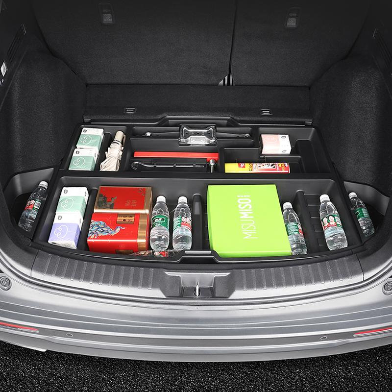 ABS Car Trunk Box Spare Tire Storage Box Cargo Holder Cover Case Accessories For Honda CR-V CRV 6th Gen 2023 2024 2025 Hybrid