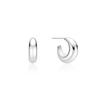 hyeres-lor H Edition Silver (W) Volume Hoop Earrings HL6E42603W9XXX