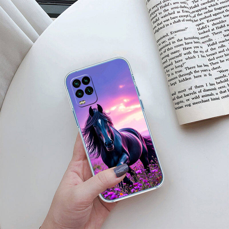 MH57 Fine Horse Phone Case for Motorola Edge 20 30 S30 40 50 Fusion Lite Plus Pro Neo Ultra One Power Action Macro Hyper Vision Zoom