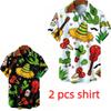 Vintage Fashion Men's Shirt Mexican Style 3D Printing Shirt Hawaiian Beach Vacation Clothing Men's Street Style Shirt Daily Men's and Women's Shirt