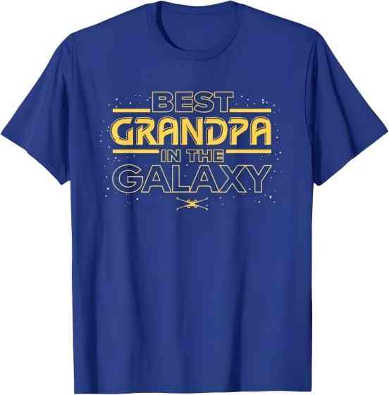 Star Wars Best Grandpa in the Galaxy Birthday Father’s Day T-Shirt