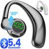 Waterproof Noise Canceling Headset 180° Rotatable Bone Conduction Headphones  Single Ear Use