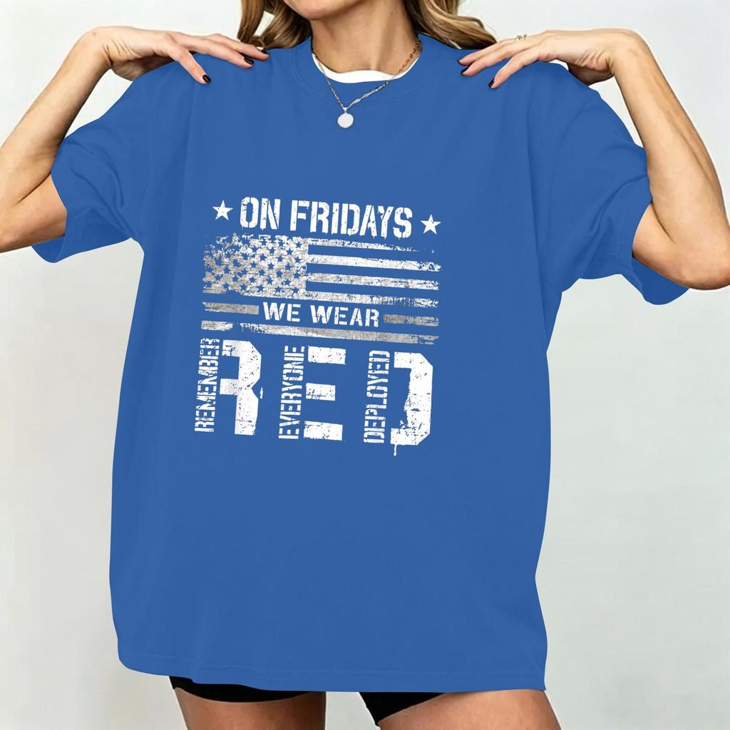 Women's Casual Short Sleeve T Shirt Loose Fit Crew Neck Graphic Tee Lightweight Comfortable Everyday Wear