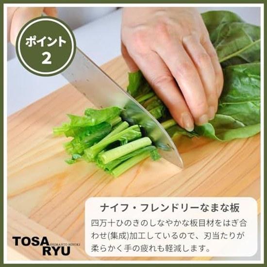 TOSARYU SHIMANTO HINOKI HS-5001 Easy Stand Included Cutting Board (S) Made Japan