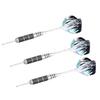 3Pcs 153mm Professional Stainless Steel Tip Target Throwing Darts Set With 6pcs Flights