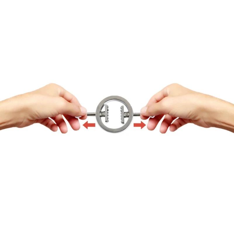 Nerezové nastavitelné svorky na bradavky – Erotická stimulace bradavek a prsní bondage pro ženy ( Fetišistická omezovací hračka)