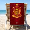 Spanish National Emblem Printed Beach Towel, Super Soft Microfiber, Perfect Gift Birthday, for Pool, Beach, Travel, for Family and Friends