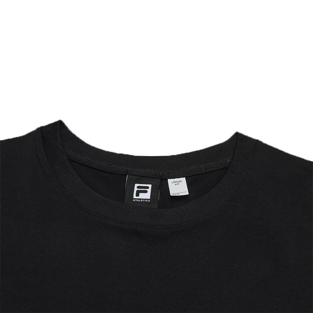 New FILA Fitness T Shirts Men's Pitch Black A11M531202FBK