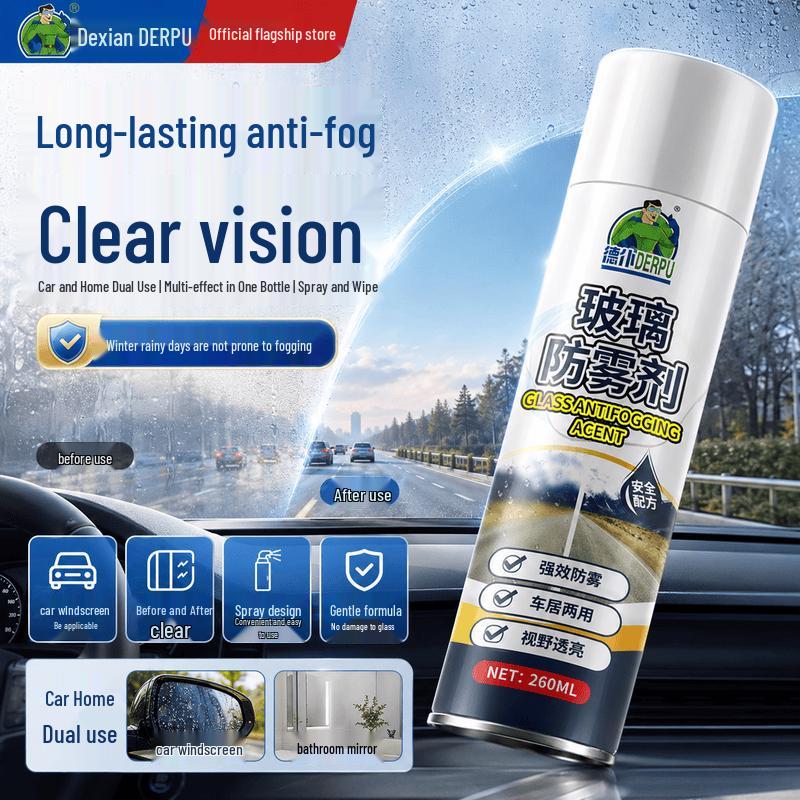 Car Glass Anti-fog & Rain Repellent Spray