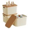Opbergbox voor thuis met deksel: Ideaal voor Woonkamer, Snacks, Speelgoed, Cosmetica, Kleding en Meer