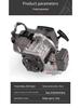 49CC Mini Motorcycle Two-Stroke Engine Assembly with Pull Starter