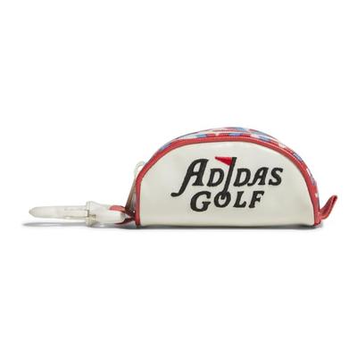 Multicolored BOS Print Ball Case IEW30 Blue Scarlet [Adidas Golf] Ivory/Semi Burst/Pre-Loved