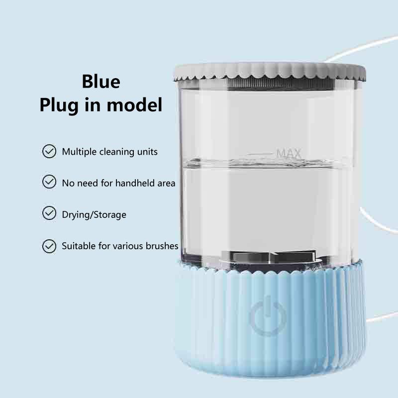 USB Electric Makeup Brush Cleaner Portable 3 In 1 Makeup Brushes Drying Rack Lazy Cleaning Brush Washer Machine Quick Dry Tool