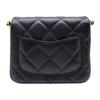 Chanel Sheepskin Crossbody Bags Mini Women's Black AS2733-B06356-94305