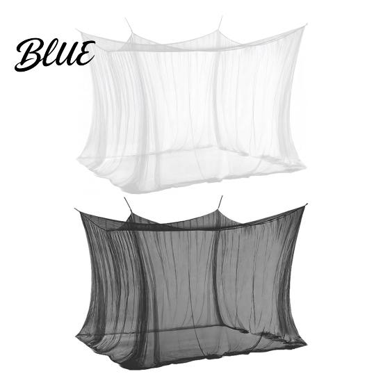 Lightweight Mosquito Net Protection Bed Net Mesh Rectangular 4 Corners Insect Barrier Canopies Netting for Outdoor Camping Patio Backyard