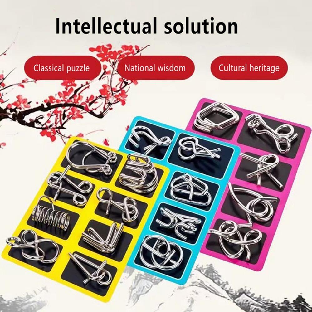 Mind Cognition Games Developmental Toys Brain Teaser Puzzles 3D Montessori Puzzle Interactive Games
