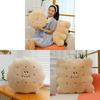 Soft Plush Cookie Pillow For Home Use Lounge Chair Nap Desk Support Comfort Sitting