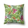 Polyester Pillowcase Plant Fresh Car Decoration Home Printed Pillowcase Sofa Cushion Cover