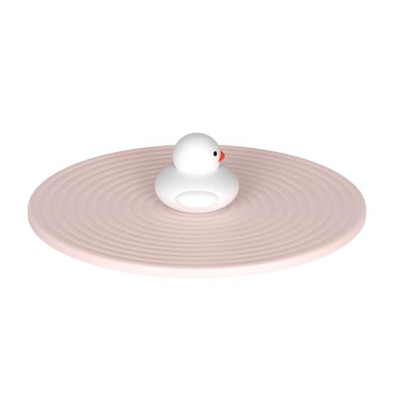 

Silicone Cup Lid Sealed Dust-Proof Leak-Proof Cup Cover with Hanging Hook Soft Duck Shape Kitchen Accessory for Mugs And Cups