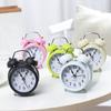 Retro Loud Alarm Clock Double Bell Night Light Children Room Bedroom Decoration