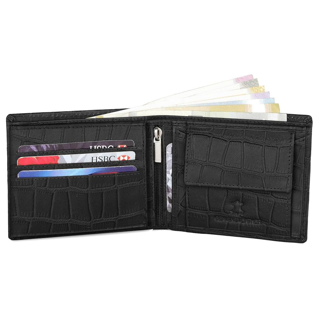 RFID Protected Leather Wallet for Men
