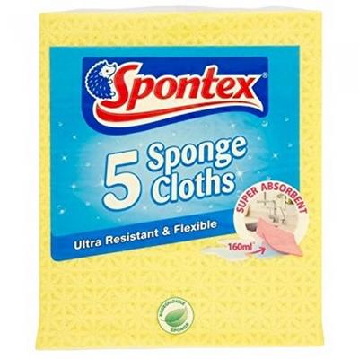 Spontex Sponge Cloth 5pk