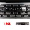 For GWM New HAVAL H7 2025 2026 Car Front  Logo Network Black Emblems Trunk Rear Logo Black Badge Sticker Accessories