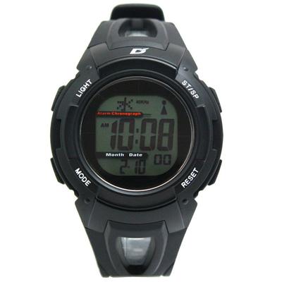 Arias AD06517RCSOL7 Digital Solar Black Radio-Controlled Watch, Men's,