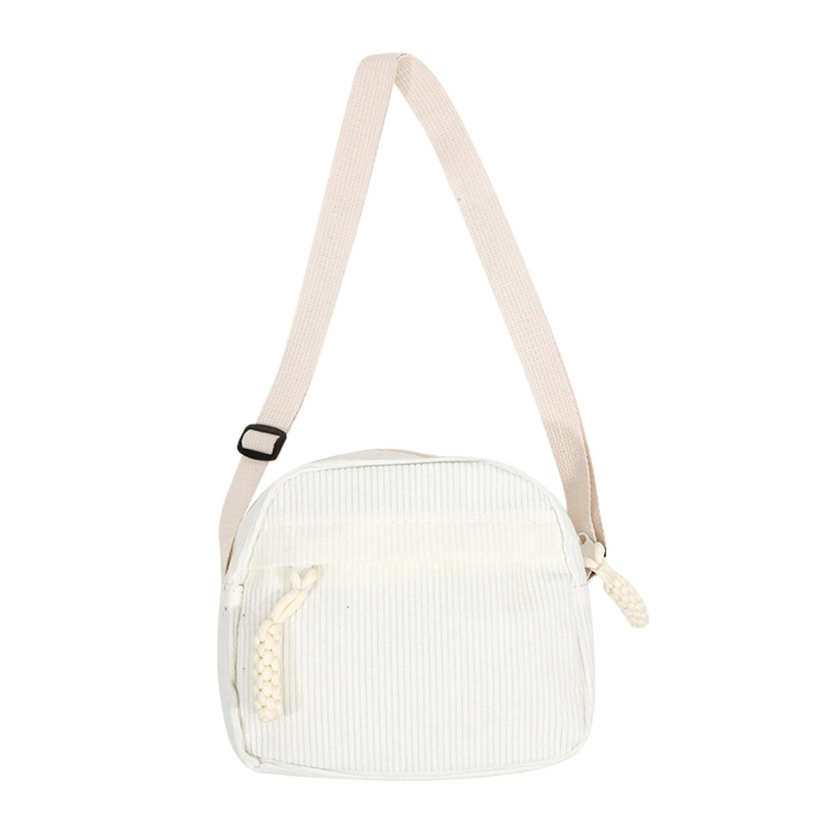 

Винтажная вельветовая сумка кроссбоди Харадзюку Повседневная сумка-тоут на плечо с застежкой-молнией Шикарный кошелек для ежедневного использования one size покинуть белый